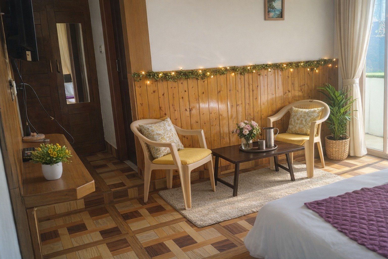 The Ultimate Hill Staycation room view